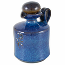 Keramik-Weihwasserkrug PAX handgetpfert blau 17 cm