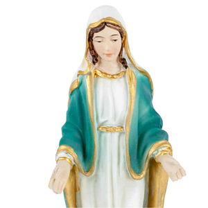 Madonna Empfngnis Statue Polyresin 12 cm