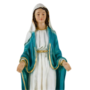 Madonna Empfngnis Statue Polyresin 20 cm