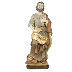 Heiliger Josef mit Winkel & Hobel Statue Polyresin 50 cm