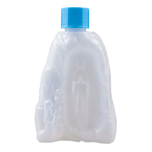 Weihwasserflasche Madonna Lourdes in Grotte Kunststoff 11 cm