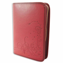 Gotteslob-Hlle Kunstleder rot & Ranke 14 x 19 x 3,8 cm