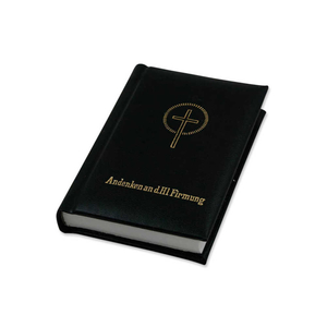 Steinbrener Gebetbuch schwarz Kreuz -  Firmung ohne Goldschnitt klein 9 x 6,5 cm
