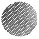 Sieb für Räuchergefäße lose Messing vernickelt 5 cm