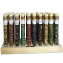 Weihrauch in Glasr�hren im Holz-Display 5 x 10 St�ck...