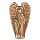 Handschmeichler - Bronze Engel - Schutzengel mit Kind 6...