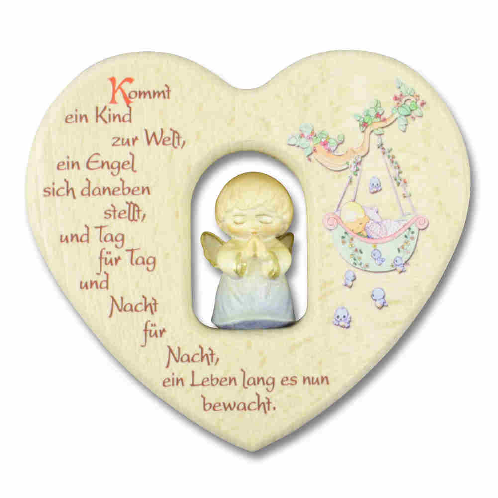 Set Rosenkranz und Schnullerkette Taufgeschenk Geschenk Geburt Schutzengel Baby 