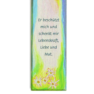 Kinderkreuz Motiv Mein Schutzengel Buche bunt bedruckt & Text 20 x 12 cm Geburt Taufe