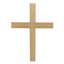 Wandkreuz Buche natur ohne Jesus Korpus Querbalken gerade...