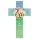 Kinderkreuz Kinder geborgen in Gottes Hnden Holz bunt We...