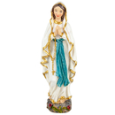 Lourdes Madonna Statue bunt bemalt Polyresin 12 cm 