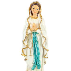 Madonna Lourdes Statue Polyresin 30 cm