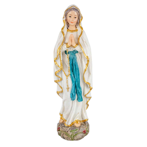 Madonna Lourdes Statue Polyresin 20 cm