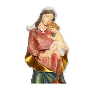 Madonna mit Kind Statue Polyresin 40 cm