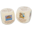 Gebetsw�rfel Arche Noah Holz natur / bunt 6 cm