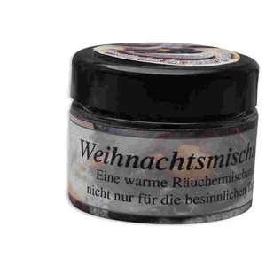 Natur-Weihrauch Weihnachtsmischung 50 ml im Glas