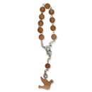 Zehner Rosenkranz Auto R�ckspiegel Perle & Taube...