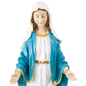 Madonna Empfängnis Statue Polyresin 40 cm