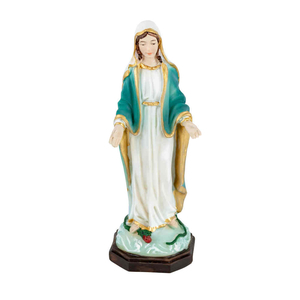 Madonna Empfängnis Statue Polyresin 12 cm